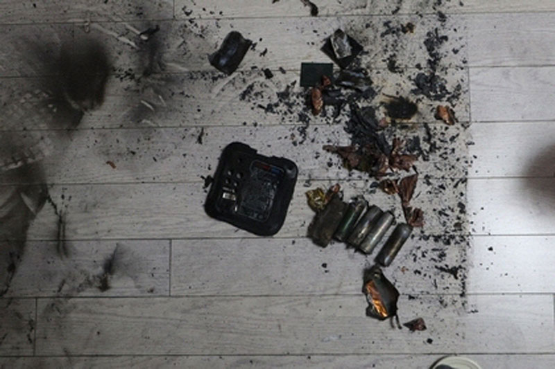 Pin của quạt hoạt động trong thời gian dài dẫn đến quá nhiệt và bị nổ