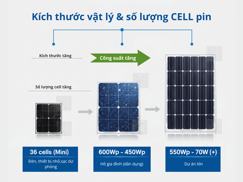 1 tấm pin năng lượng mặt trời bao nhiêu m2